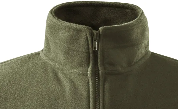 Fleecejacke für Herren - Reißverschluss bis zum Kinn