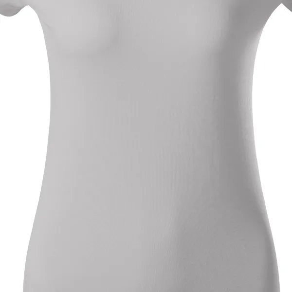 Exklusives Damen T-Shirt - Schmale, konische Passform