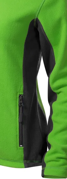 Damen Fleece-Kontrastjacke - Dunkle Kontrastdetails