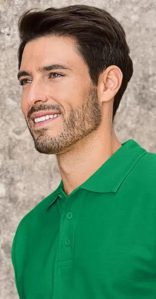 Loses Poloshirt der Männer - 3-Knopf-Verschluss