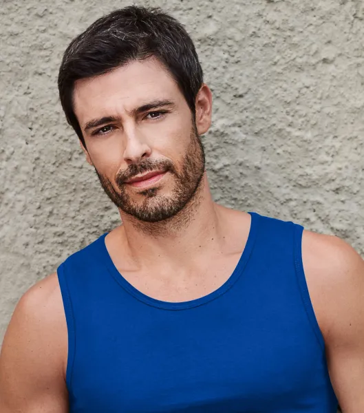 Tanktop für Herren - Klassischer Rundhalsausschnitt