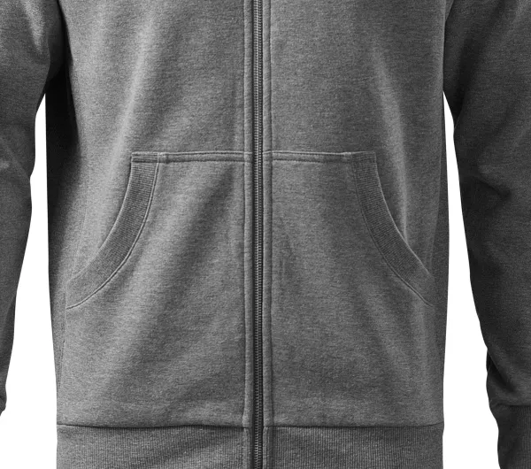 Herren Sweatshirt ohne Kapuze - Lockere Passform mit Seitennähten