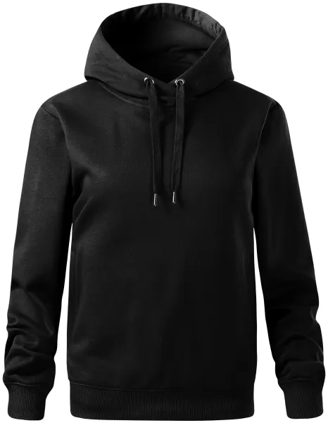 Bequemes Damen-Sweatshirt mit Kapuze - Damen-Sweatshirt ohne Reißverschluss und mit Kapuze
