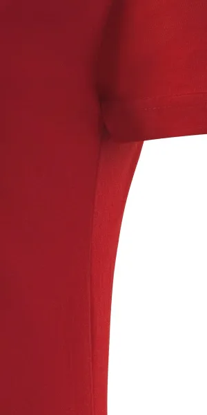 Damen klassisches T-Shirt - Schnitt mit Seitennähten