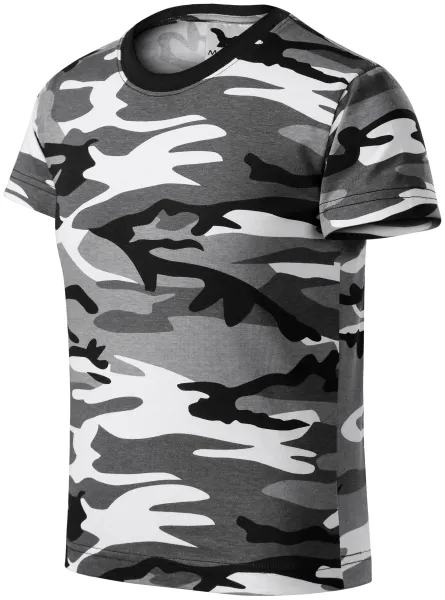 T-Shirt der Camouflage-Kinder - Kinder Camouflage T-Shirt nicht nur für den Wald