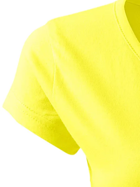 Damen T-Shirt mit sehr kurzen Ärmeln - Sehr kurze Ärmel