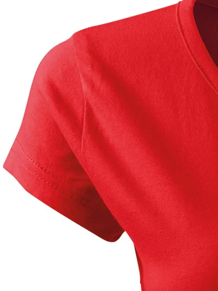 Damen T-Shirt mit sehr kurzen Ärmeln - Sehr kurze Ärmel