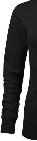 Damen Sweatshirt mit Kapuze ohne Reißverschluss - Klassische lange Ärmel