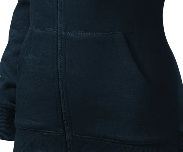 Damen Hoodie mit Kapuze - Taschen im Känguru-Stil