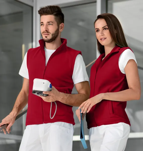 Klassische Fleeceweste - Unisex Fleeceweste – für Damen und Herren