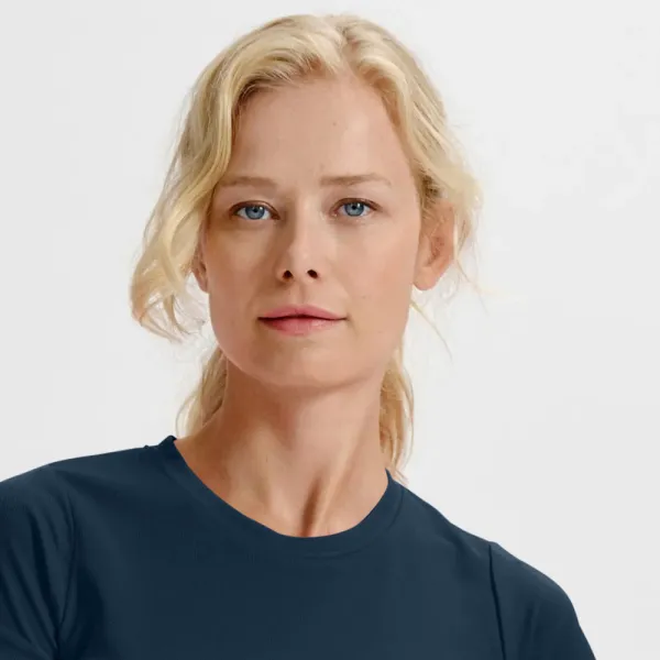 Damen Sport T-Shirt - Klassischer Rundhalsausschnitt