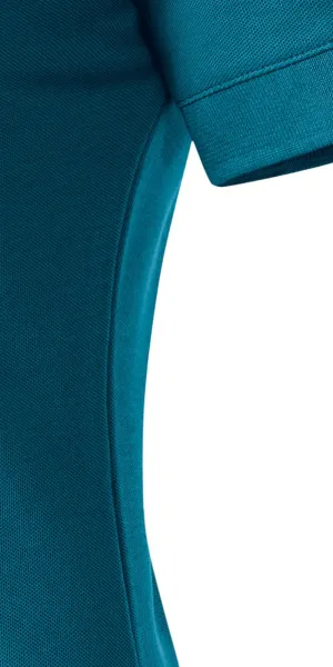 Damen-Poloshirt aus Bio-Baumwolle - Schnitt mit Seitennähten