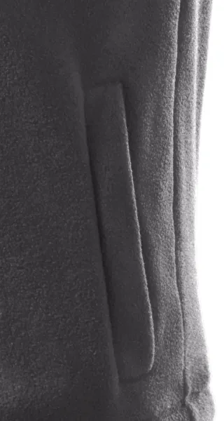 Klassische Fleeceweste - Praktische Taschen mit Reißverschluss