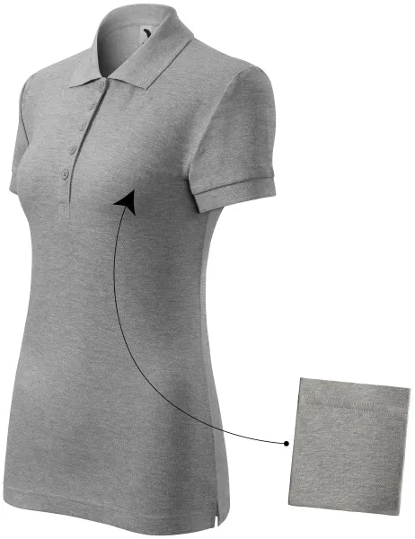 Damen einfaches Poloshirt - Separat verpackter Beutel