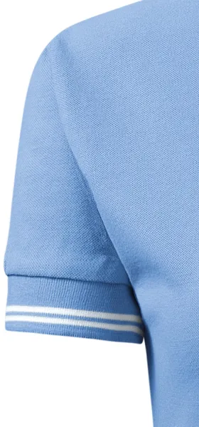 Kontrast-Poloshirt für Damen - Klassische kurze Ärmel