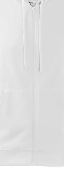 Herren Sweatshirt mit Kapuze - Reißverschluss in der Farbe des Sweatshirts