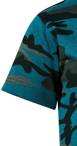 T-Shirt der Camouflage-Kinder - Klassische kurze Ärmel