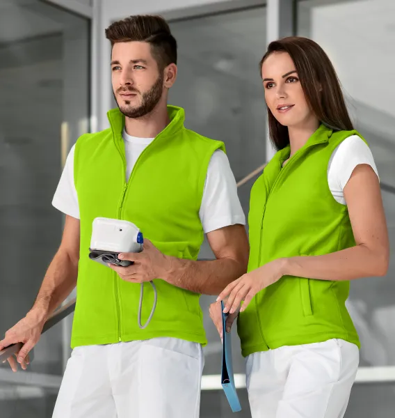 Klassische Fleeceweste - Unisex Fleeceweste – für Damen und Herren