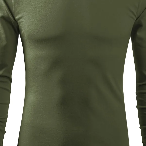 Langärmliges T-Shirt für Männer - Leicht taillierter Schnitt