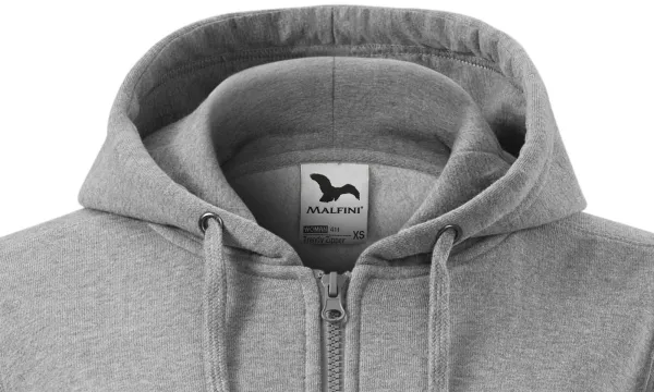 Damen Hoodie mit Kapuze - Kapuze mit Kordelzügen
