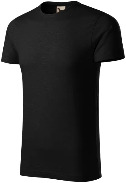 Herren-T-Shirt aus strukturierter Bio-Baumwolle - Herren-T-Shirt für jeden Tag