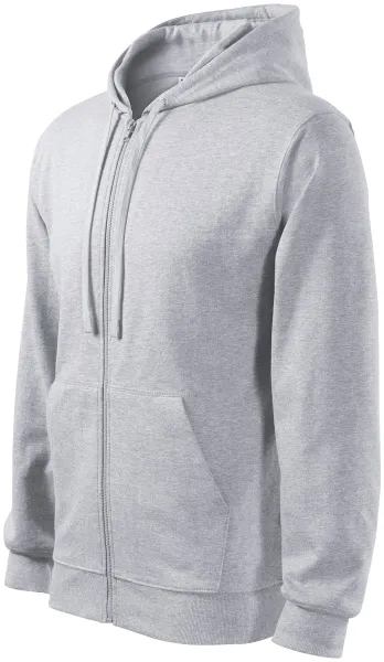 Herren Sweatshirt mit Kapuze - Herren-Kapuzenpullover mit Reißverschluss