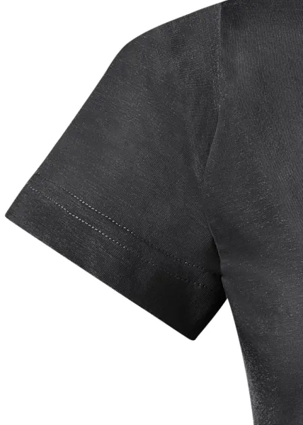 Damen einfaches T-Shirt - Klassische kurze Ärmel