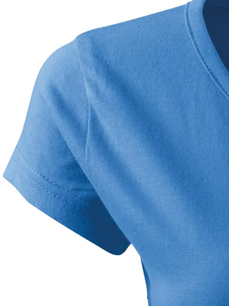 Damen T-Shirt mit sehr kurzen Ärmeln - Sehr kurze Ärmel