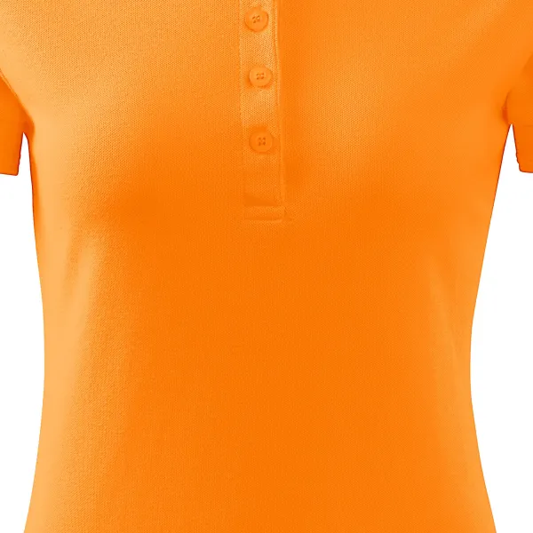 Damen elegantes Poloshirt - Sanft taillierter Schnitt