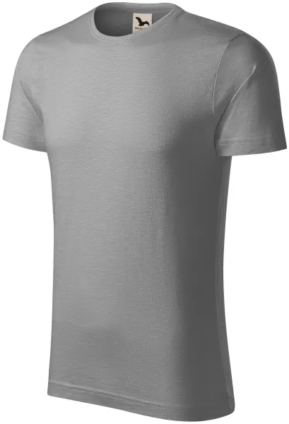 Herren-T-Shirt aus strukturierter Bio-Baumwolle - Herren-T-Shirt für jeden Tag