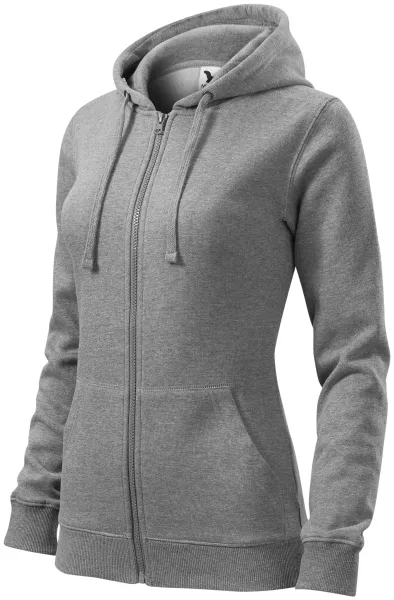 Damen Hoodie mit Kapuze - Damen-Sweatshirt mit Reißverschluss und Kapuze