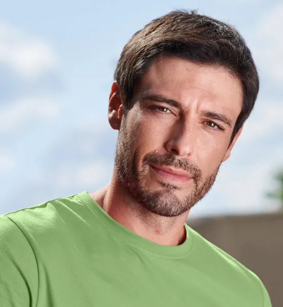 Das einfache T-Shirt der Männer - Klassischer Rundhalsausschnitt