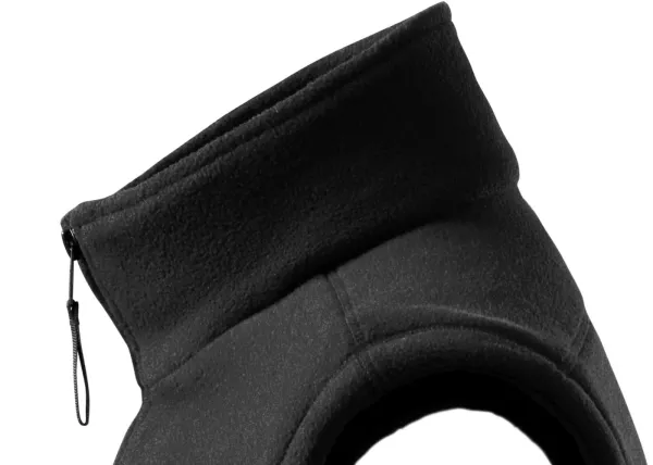 Klassische Fleeceweste - Hochgestellter Kragen zum Schutz vor Kälte im Nacken