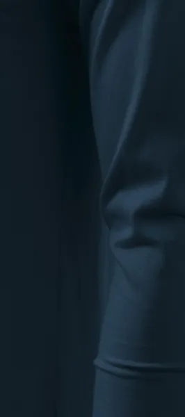 Langärmliges Poloshirt für Herren - Mit Seitennähten geschnitten