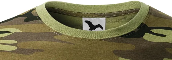 Tarnungs-T-Shirt - Klassischer Rundhalsausschnitt