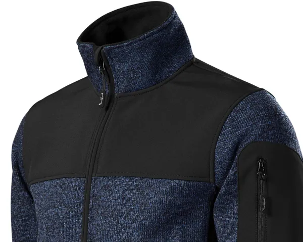 Herrenjacke für Freizeit - Dunkle Kontrastdetails