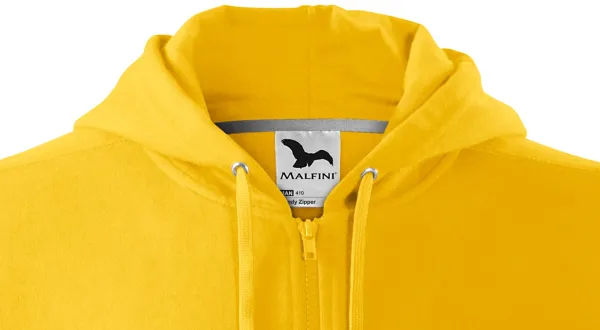 Herren Sweatshirt mit Kapuze - Kapuze mit Kordelzügen