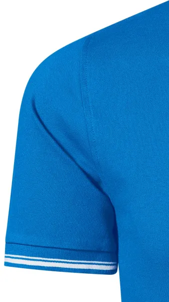 Kontrastiertes Poloshirt für Herren - Klassische kurze Ärmel