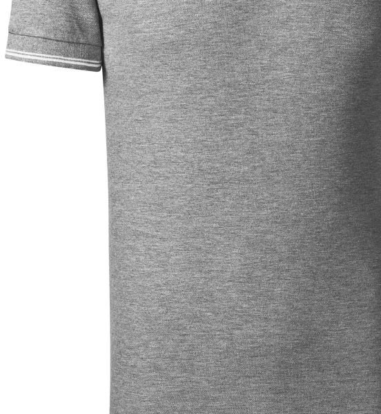 Kontrastiertes Poloshirt für Herren - Sanft taillierter Schnitt