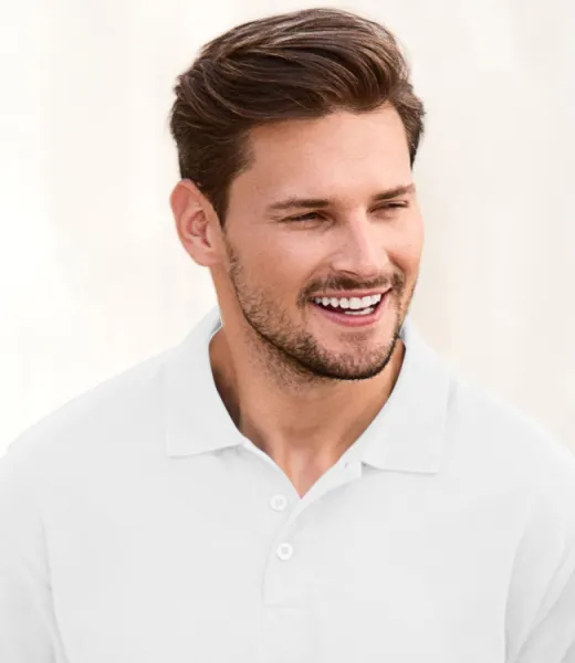 Elegantes Poloshirt für Herren - 3-Knopf-Verschluss