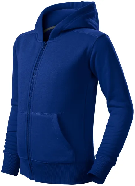 Kinder Sweatshirt mit Kapuze - Kinder-Sweatshirt mit Reißverschluss und Kapuze