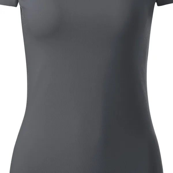 Damen T-Shirt mit Ziernähten - Schmale, konische Passform