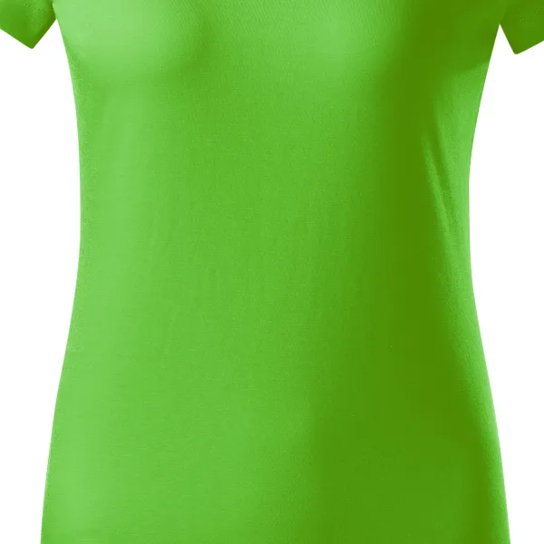 Damen einfaches T-Shirt - Sanft taillierter Schnitt