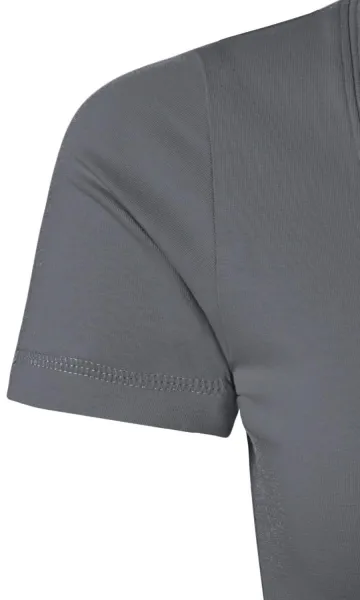 Damen T-Shirt mit Ziernähten - Kurze, taillierte Ärmel