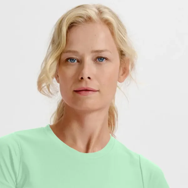 Damen Sport T-Shirt - Klassischer Rundhalsausschnitt