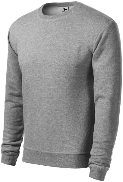 Herren/Kinder Sweatshirt ohne Kapuze - Einfaches Herren-Sweatshirt ohne Reißverschluss und ohne Kapuze