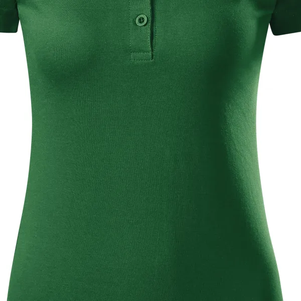 Slim Fit Poloshirt für Damen - Sanft zulaufender Schnitt