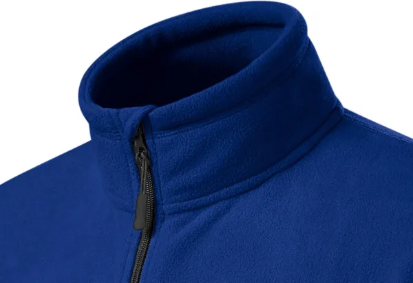 Fleece-Kontrastjacke für Herren - Hochgestellter Kragen zum Schutz vor Kälte im Nacken