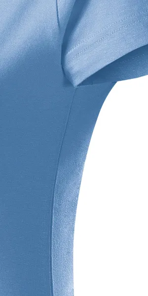 Damen einfaches T-Shirt - Schnitt mit Seitennähten