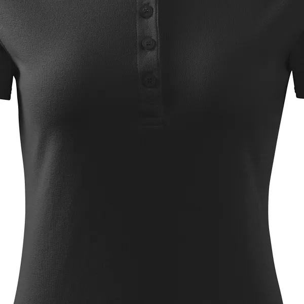 Damen elegantes Poloshirt - Sanft taillierter Schnitt